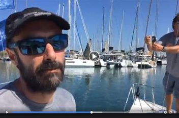 Iñigo Jauregui en el mundial j80 2018 con AD Grupo Garatu