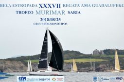 AD Grupo Garatu en la regata de vela J80 Ama Guadalupekoa trofeo Murimar
