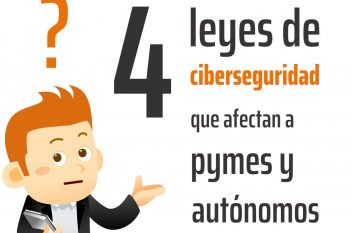 Tanto los autónomos como las pymes tienen que cumplir cuatro leyes de ciberseguridad