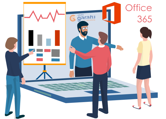 Herramienta Office 365 colaboración equipos de trabajo